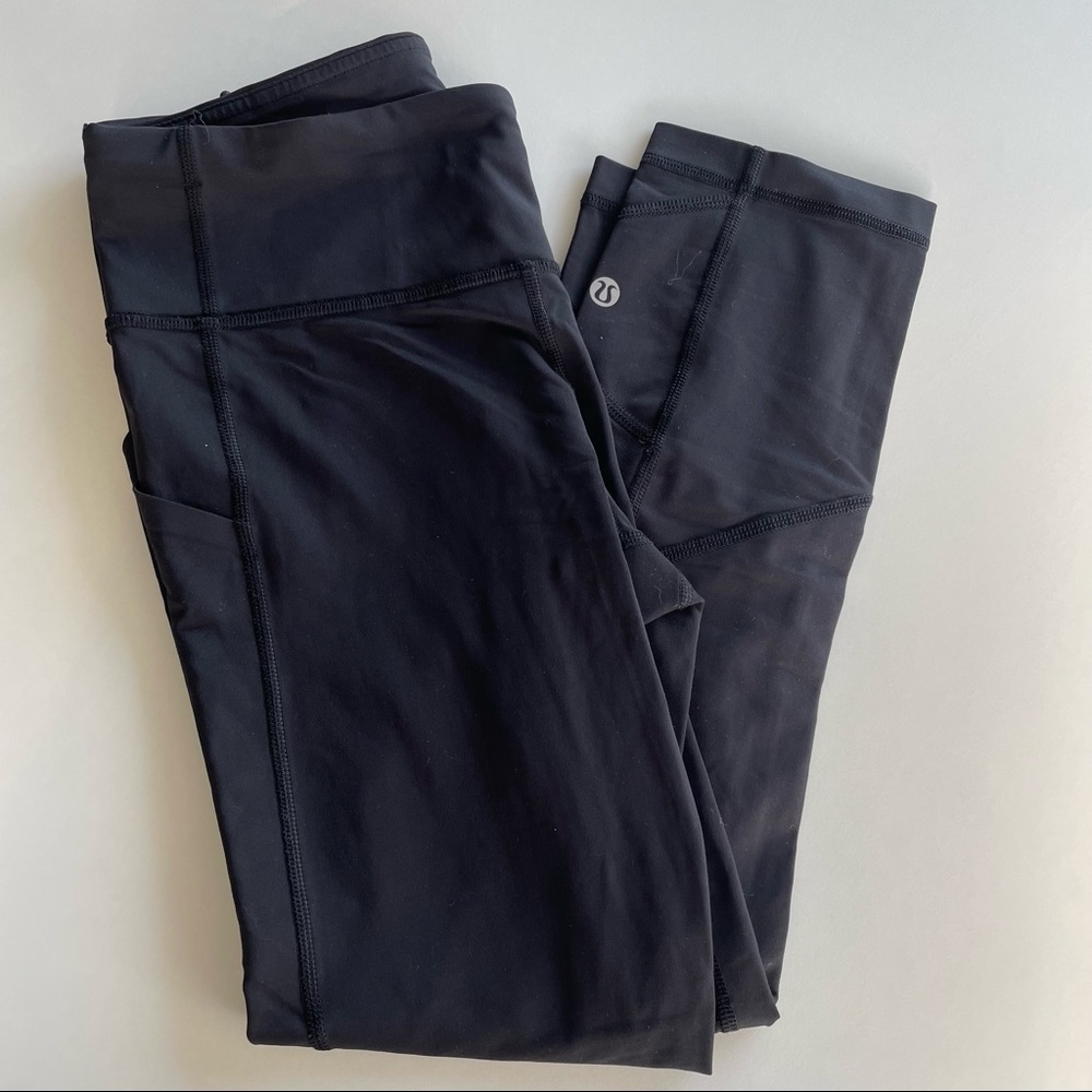 Lululemon Cropped Leggings 23” Length Size 6
